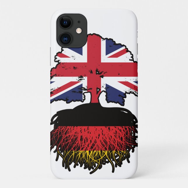 Germany German British UK United Kingdom Britain Case-Mate iPhone Case (Back)