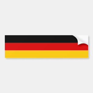 Germany/German (Civil) Flag Bumper Sticker
