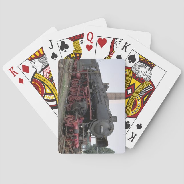 Germany, German Federal Rys_Trains of the World Playing Cards (Back)