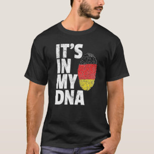Germany German Flag It's In My Dna Christmas Coun T-Shirt