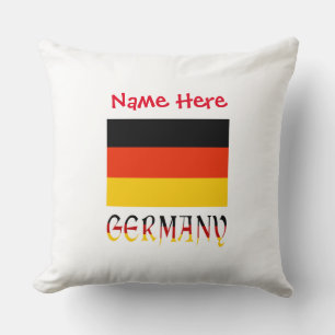 Germany German Flag Red Personalisation  Cushion