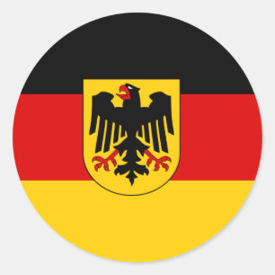 Germany , Germany Classic Round Sticker
