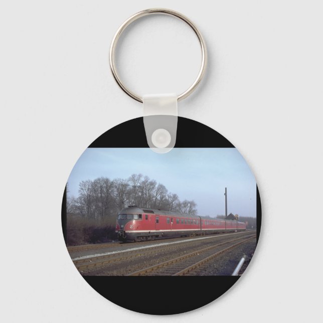 Germany, GFR (BB) diesel_Trains of the World Key Ring (Front)