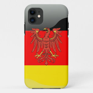 Germany glossy flag iPhone 11 case