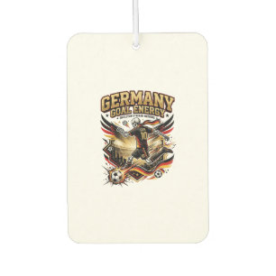 Germany Goal Energy Skeleton Striker Nations Bold Car Air Freshener