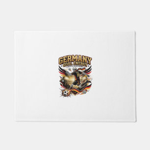 Germany Goal Energy Skeleton Striker Nations Bold  Doormat