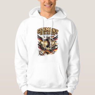 Germany Goal Energy Skeleton Striker Nations Bold Hoodie
