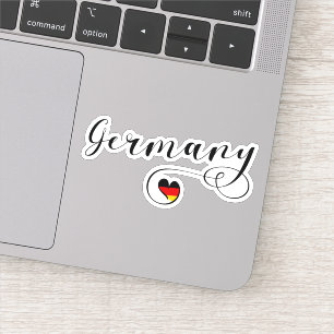 Germany Heart Flag