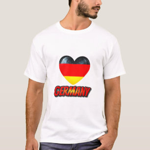 Germany Heart T-Shirt
