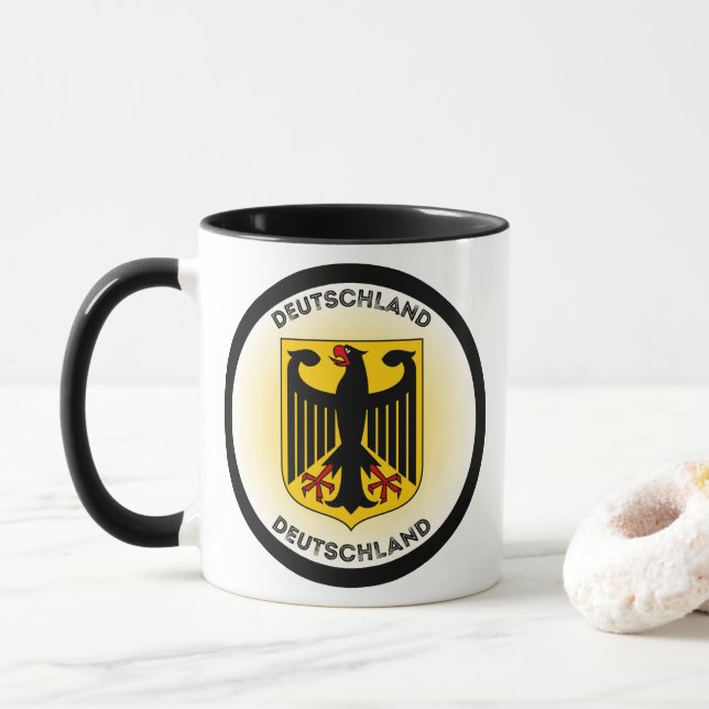 Germany Heritage Emblem Mug (With Donut)