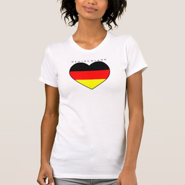 Germany Herz Football Shirt (Front)