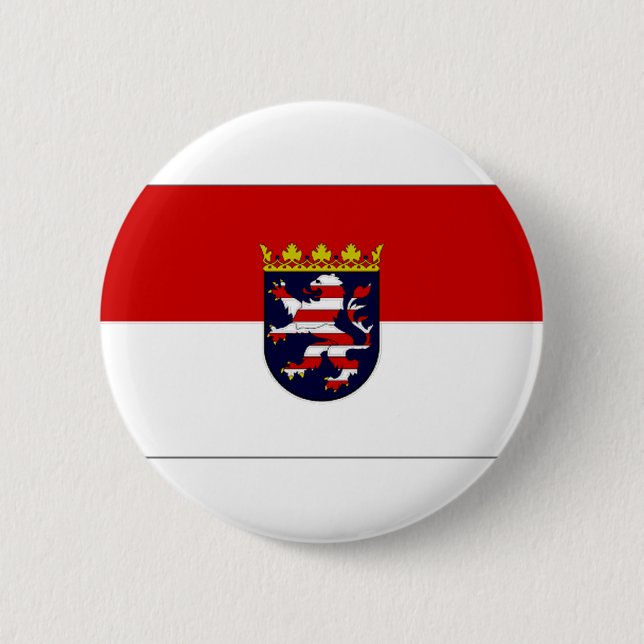 Germany Hessen 6 Cm Round Badge (Front)