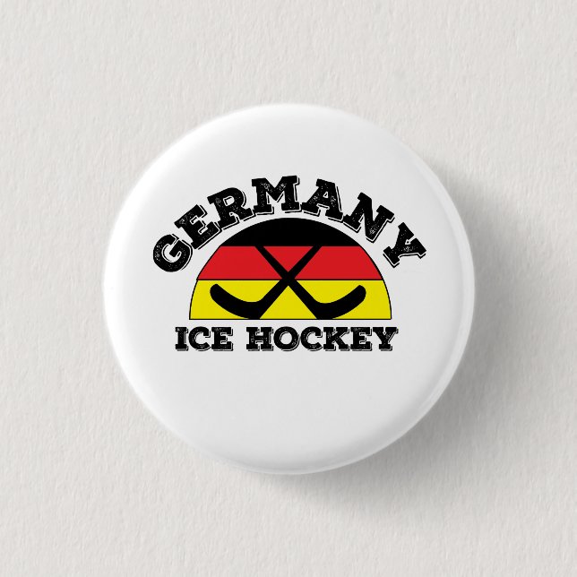 Germany Ice Hockey 3 Cm Round Badge (Front)