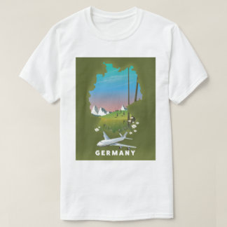 Germany Illustrated travel poster T-Shirt