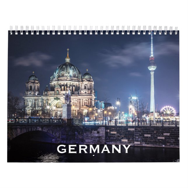 Germany landscapes photo calendar (Cover)
