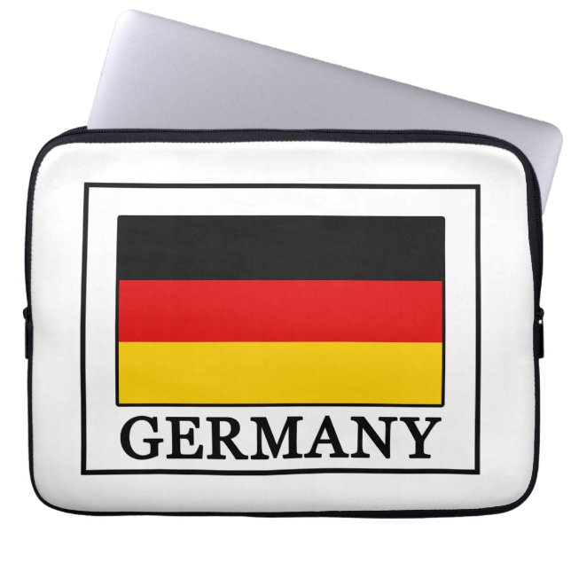 Germany Laptop Sleeve (Front)