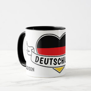 Germany Love custom name mugs