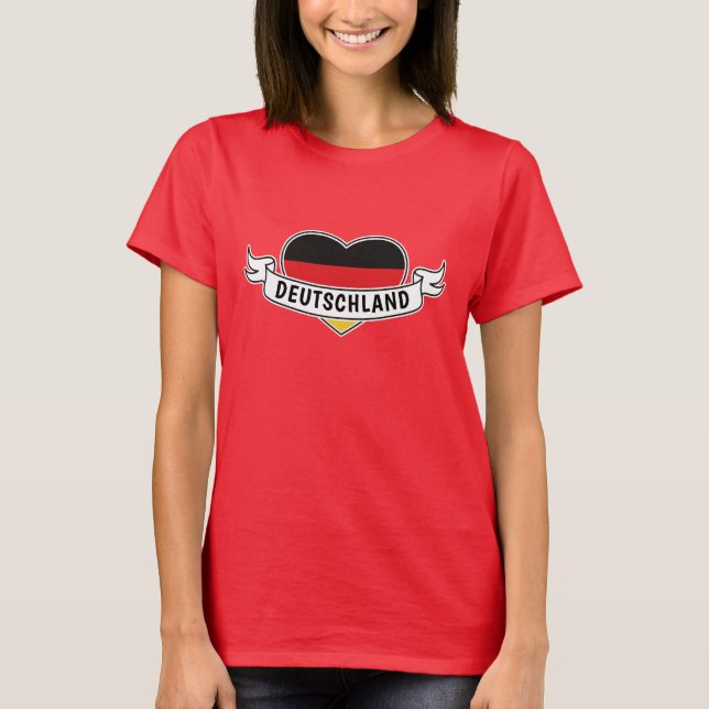 Germany Love custom text shirts & jackets (Front)