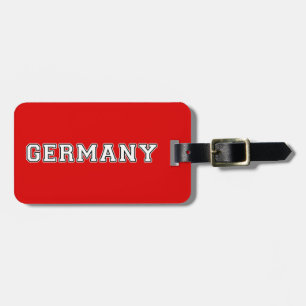 Germany Luggage Tag