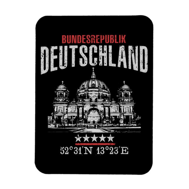 Germany Magnet (Vertical)