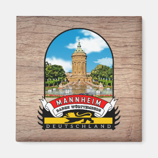Germany Mannheim Vintage souvenir Magnet