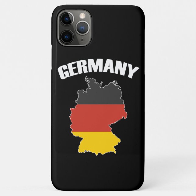 Germany Map - German Flag - Deutschland Travel Case-Mate iPhone Case (Back)