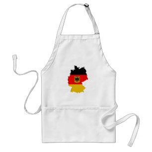 Germany map standard apron