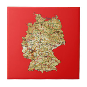 Germany Map Tile