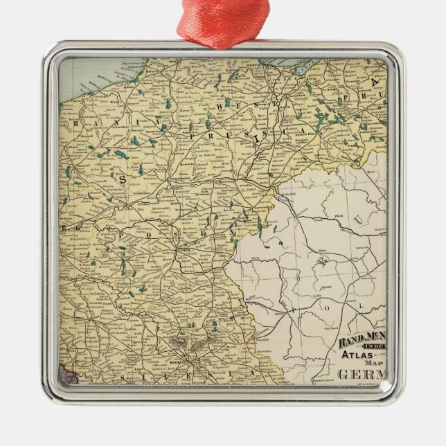 Germany Metal Tree Decoration (Front)