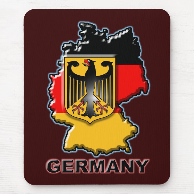 Germany Mouse Mat (Front)