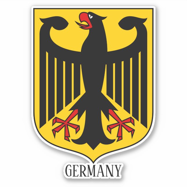 Germany National Coat Of Arms Patriotic (Front)