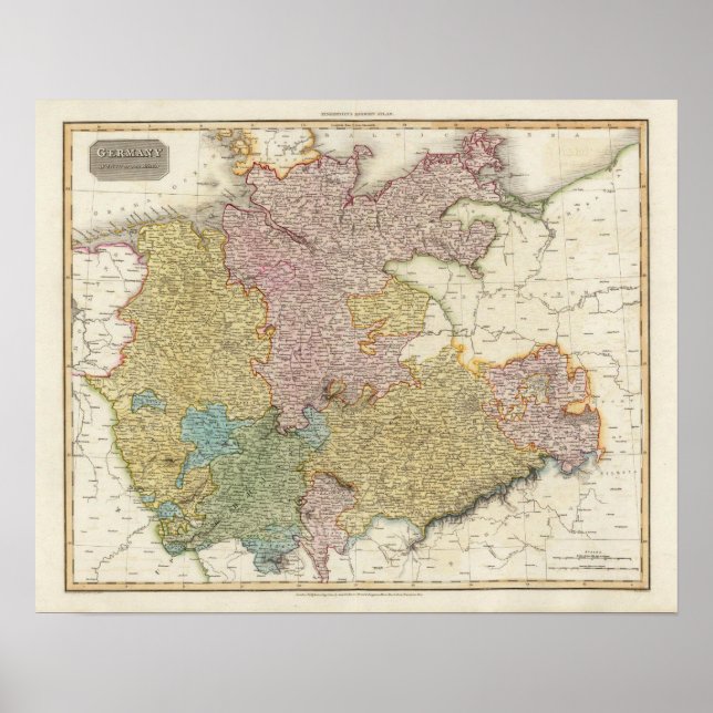 Germany north of the Mayan Poster (Front)