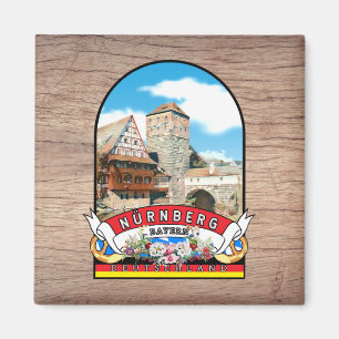 Germany Nürnberg Vintages Souvenir Magnet