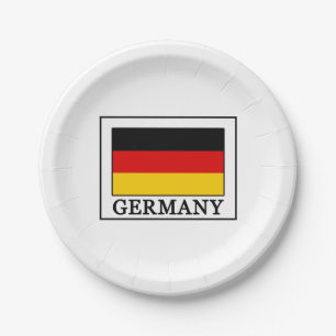 Germany Paper Plate