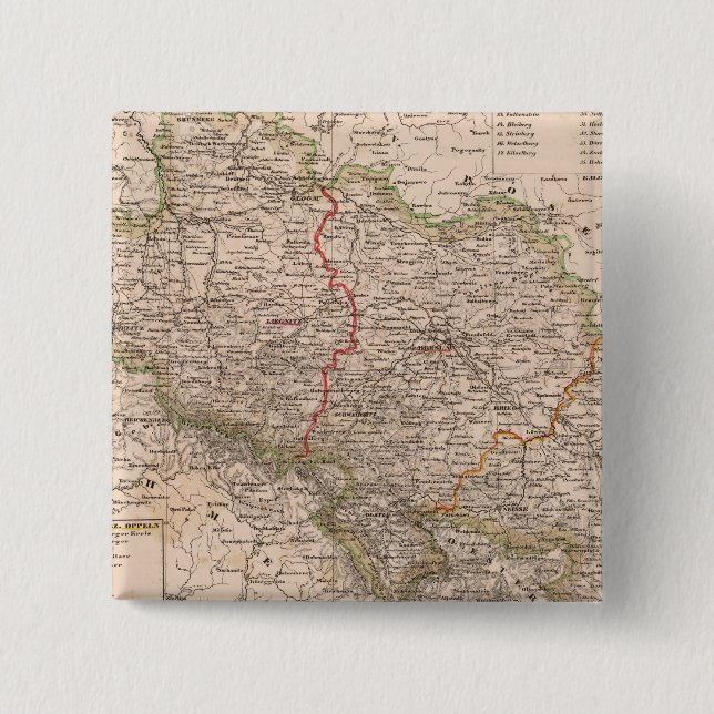 Germany, Poland 15 Cm Square Badge (Front)