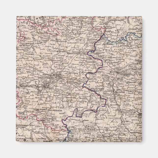 Germany, Poland Magnet (Front)