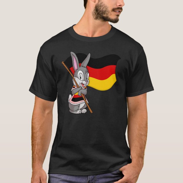 Germany Rabbit T-Shirt (Front)
