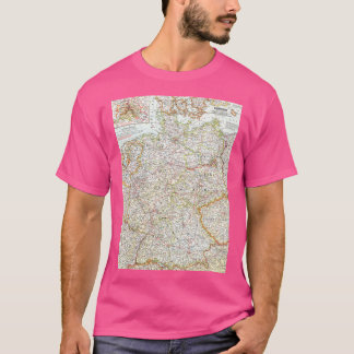 Germany railway map 16k T-Shirt
