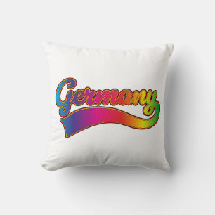 Germany Rainbow logo Cushion