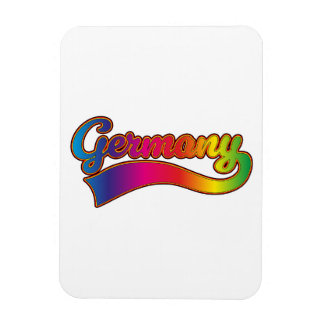Germany Rainbow logo Magnet