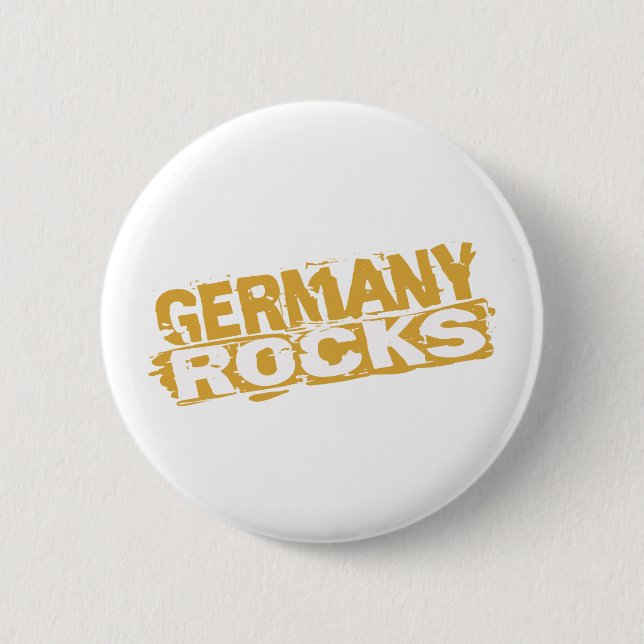 Germany Rocks 6 Cm Round Badge (Front)