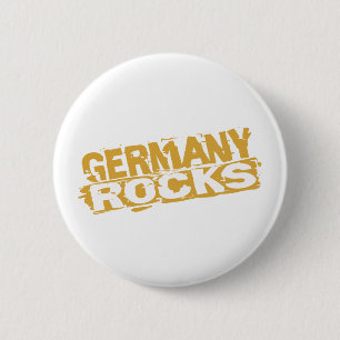 Germany Rocks 6 Cm Round Badge