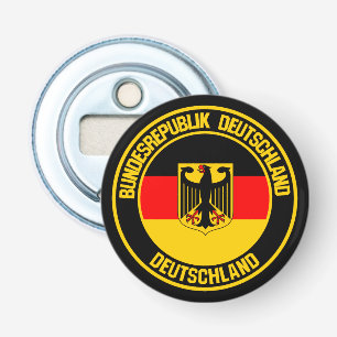Germany Round Emblem Bottle Opener