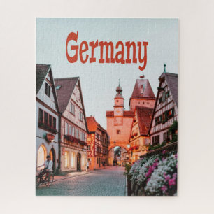 Germany Row Houses Jigsaw Puzzle