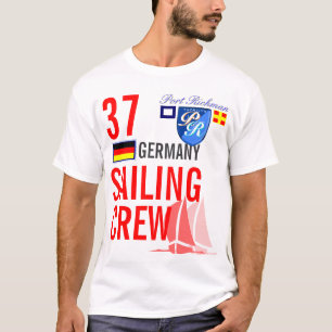 Germany Sailing Crew Nautical T-Shirt