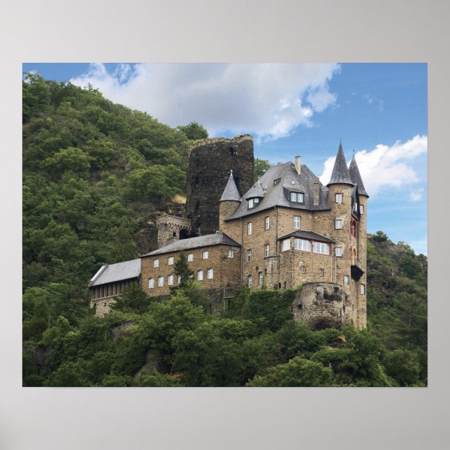 Germany, Sankt Goarshausen, Sankt Goarshausen Poster (Front)