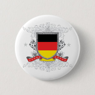 Germany Shield 6 Cm Round Badge