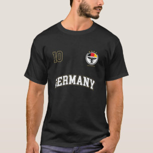 Germany Shirt Soccer Team 10 German Sports BACK