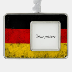 Germany Silver Plated Framed Ornament