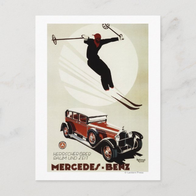 Germany - Skier Jumping Postcard (Front)